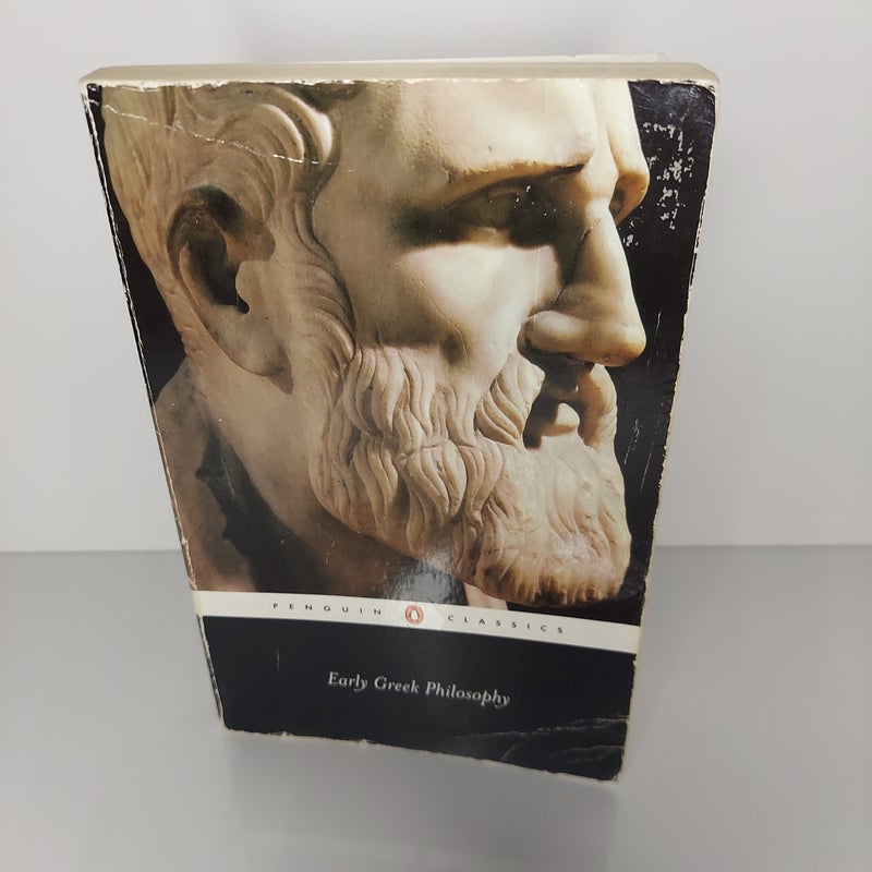 Early Greek Philosophy