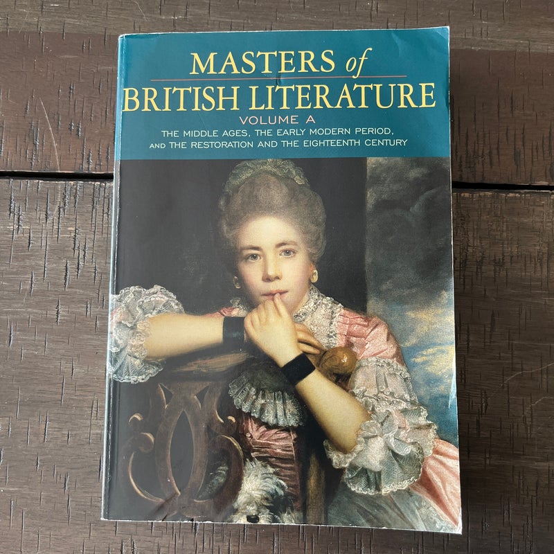 Masters of British Literature