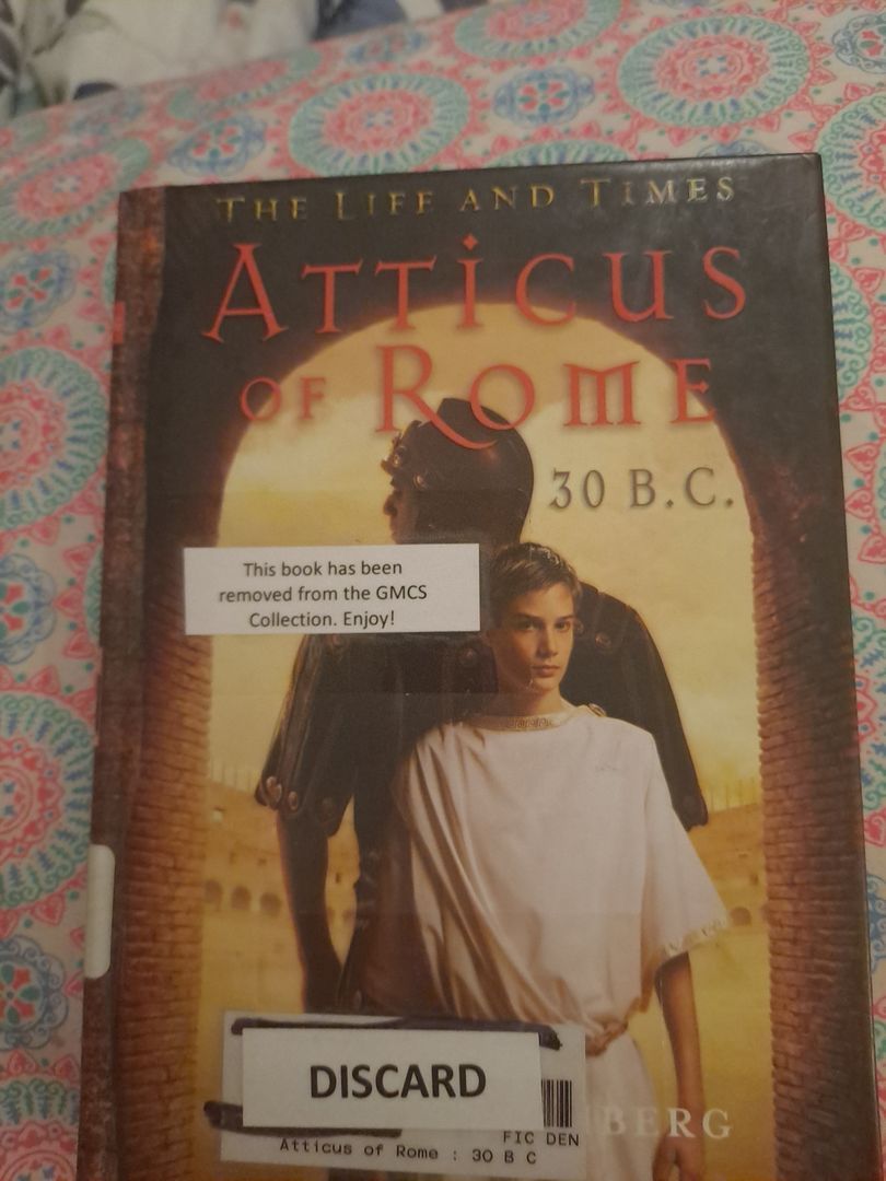 Atticus of Rome, 30 B. C.