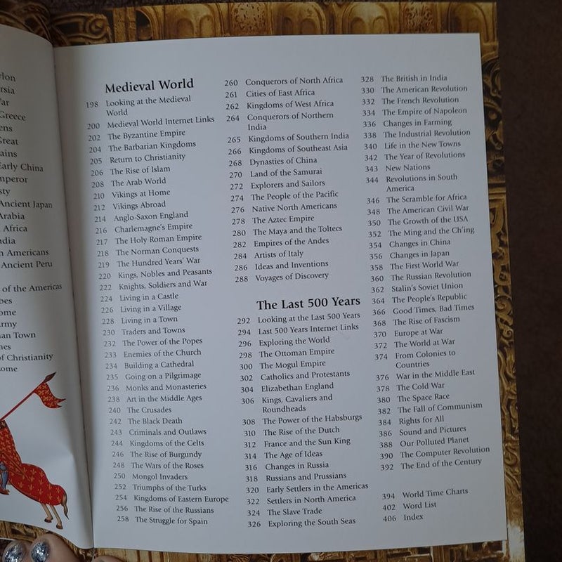 The Usborne Encyclopedia of World History 