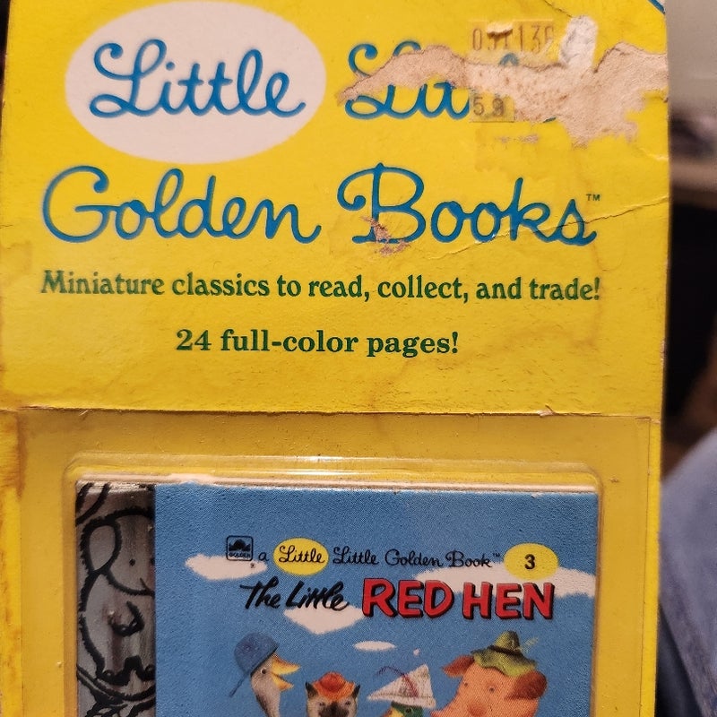 2 Vintage Miniature Little Golden Books