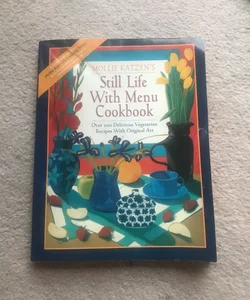 Still Life with Menu Cookbook