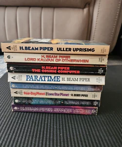 RARE H.BEAM PIPER Sci-Fi Lot Books 
