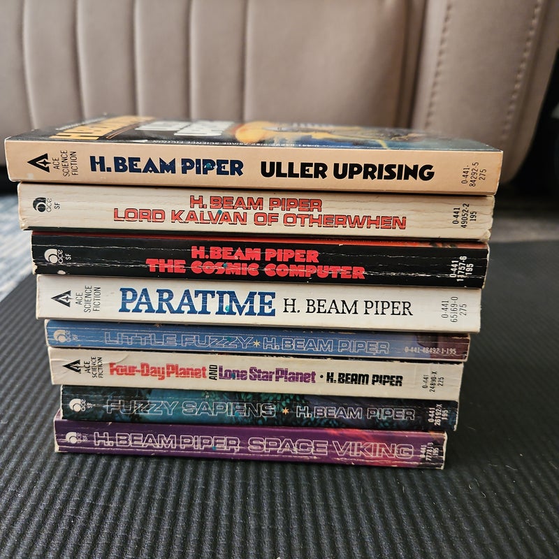 RARE H.BEAM PIPER Sci-Fi Lot Books 