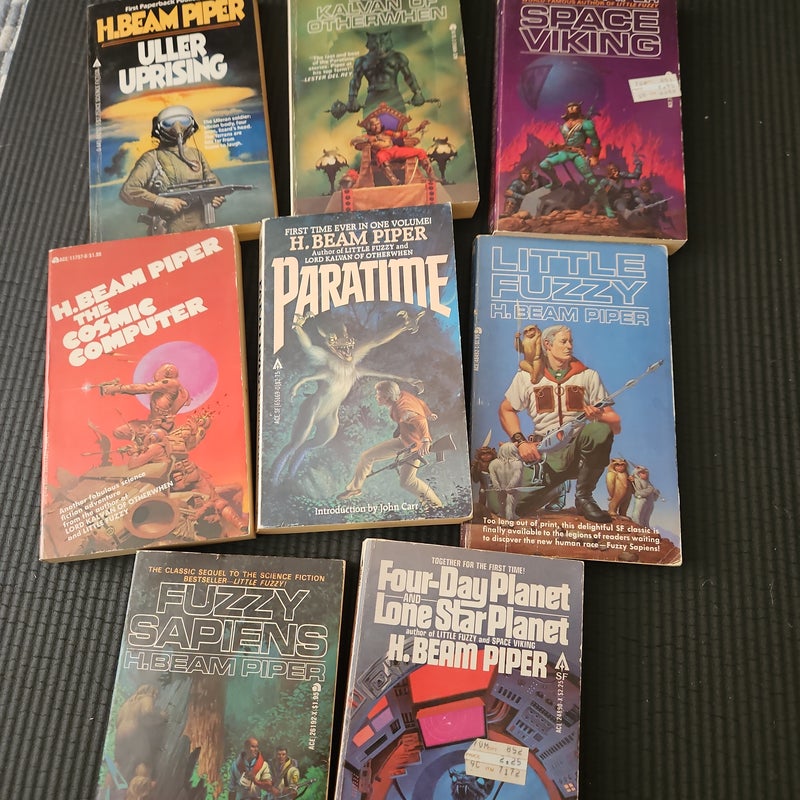 RARE H.BEAM PIPER Sci-Fi Lot Books 