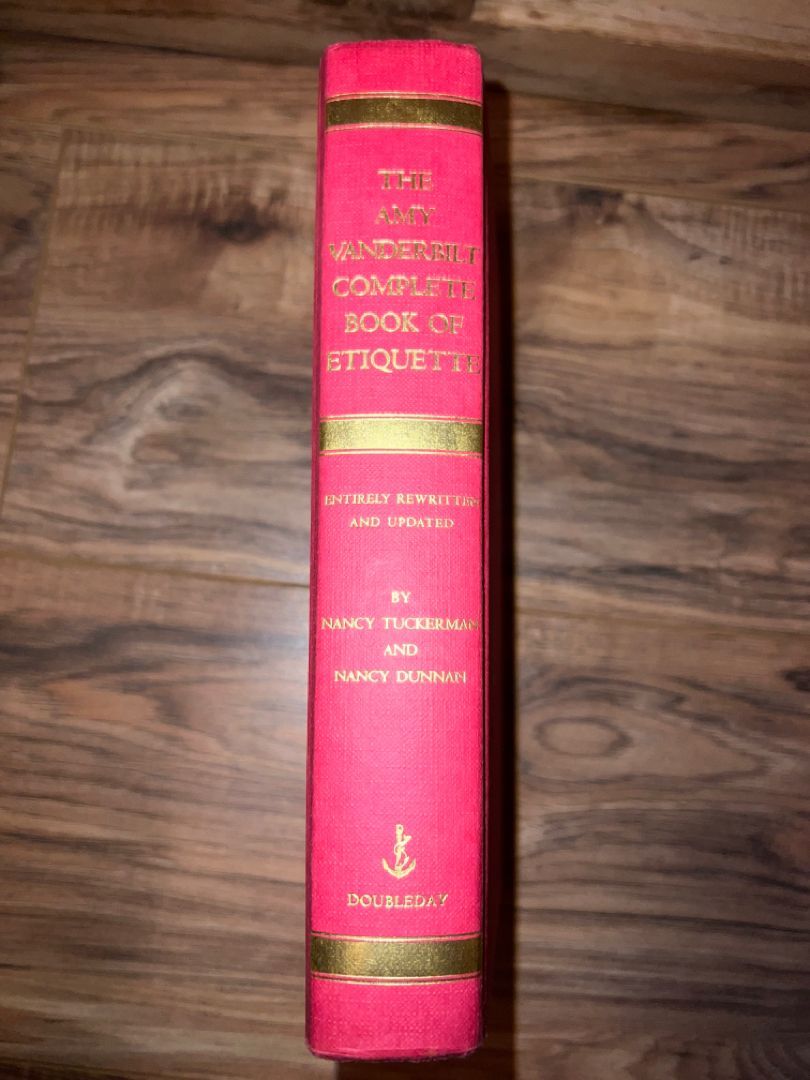 The Amy Vanderbilt Complete Book of Etiquette