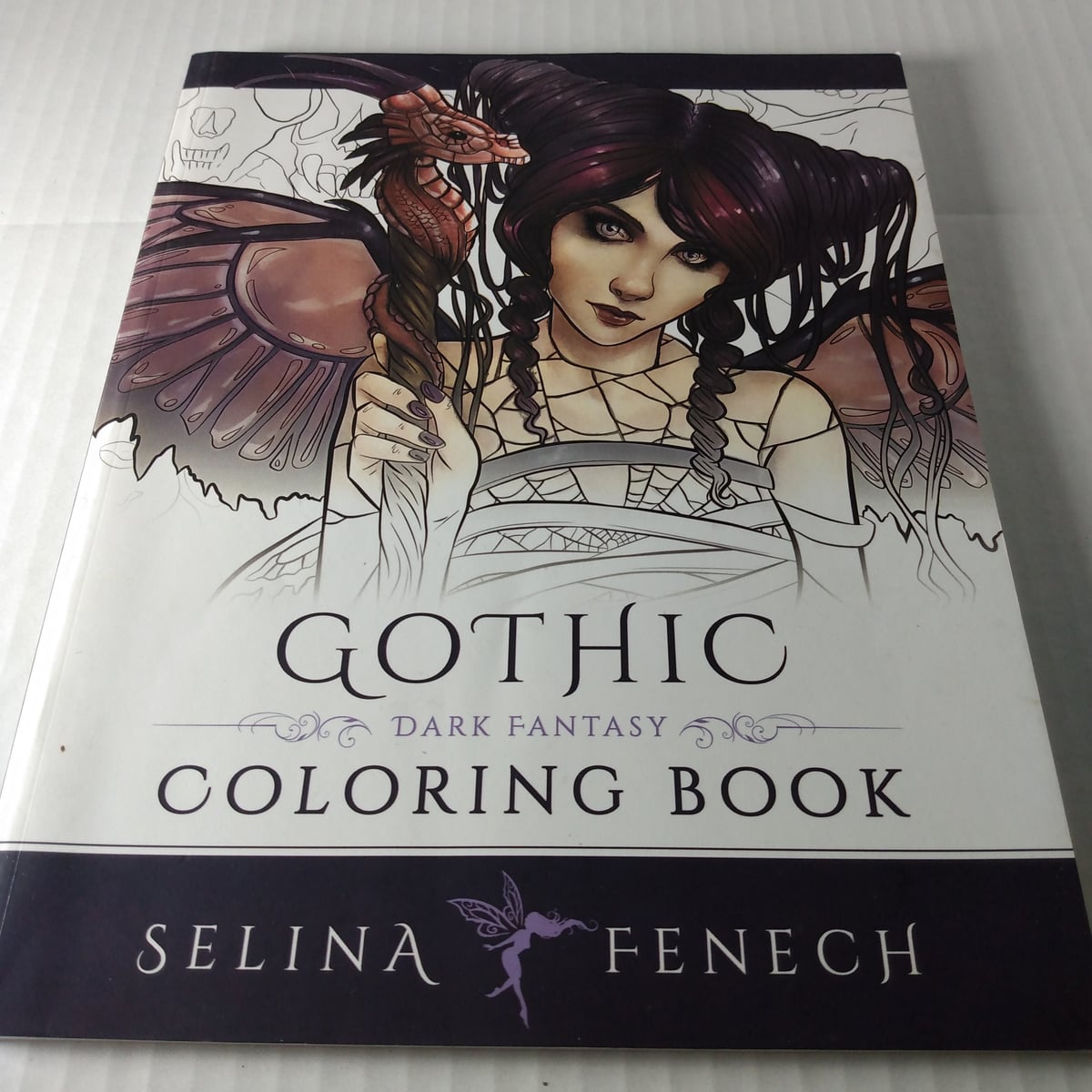 Gothic - Dark Fantasy Coloring Book by Selina Fenech