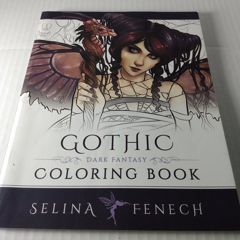 Gothic - Dark Fantasy Coloring Book