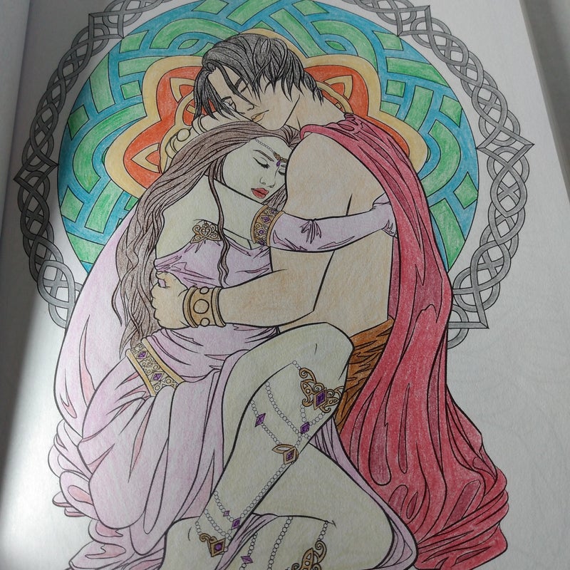 Gothic - Dark Fantasy Coloring Book