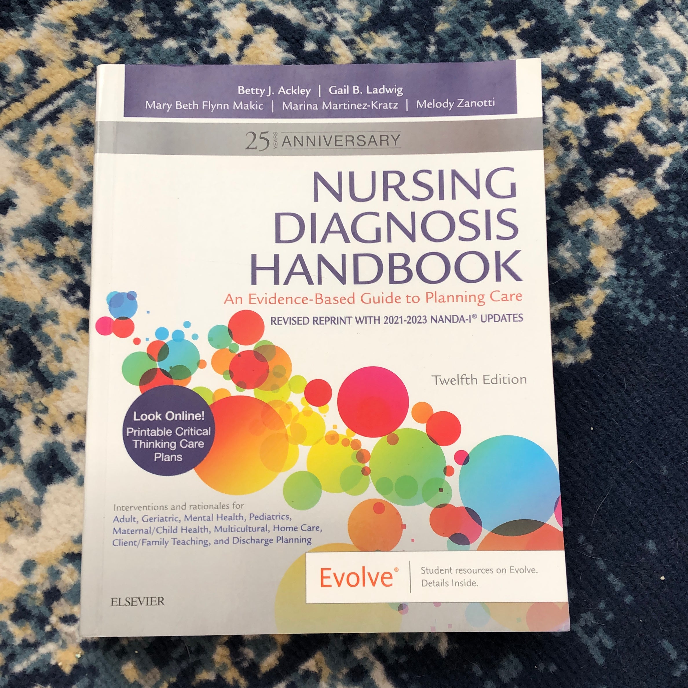 Nursing Diagnosis Handbook, 12th Edition Revised Reprint with 2021-2023 NANDA-I® Updates