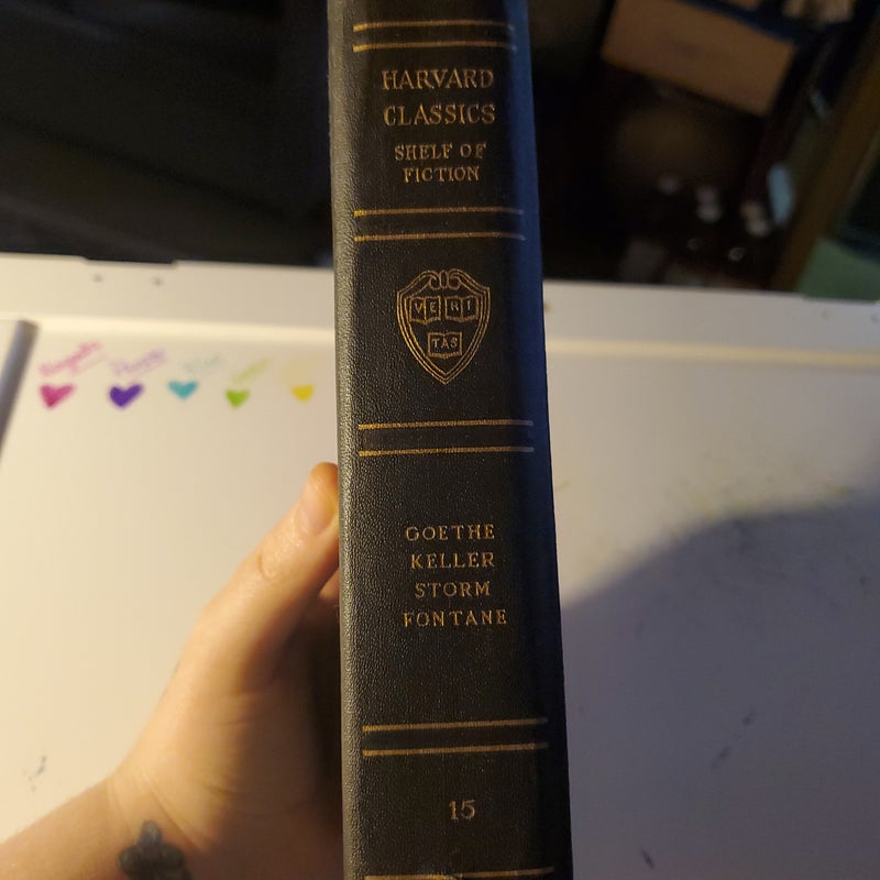 Harvard classics shelf of fiction volume 15 circa 1917