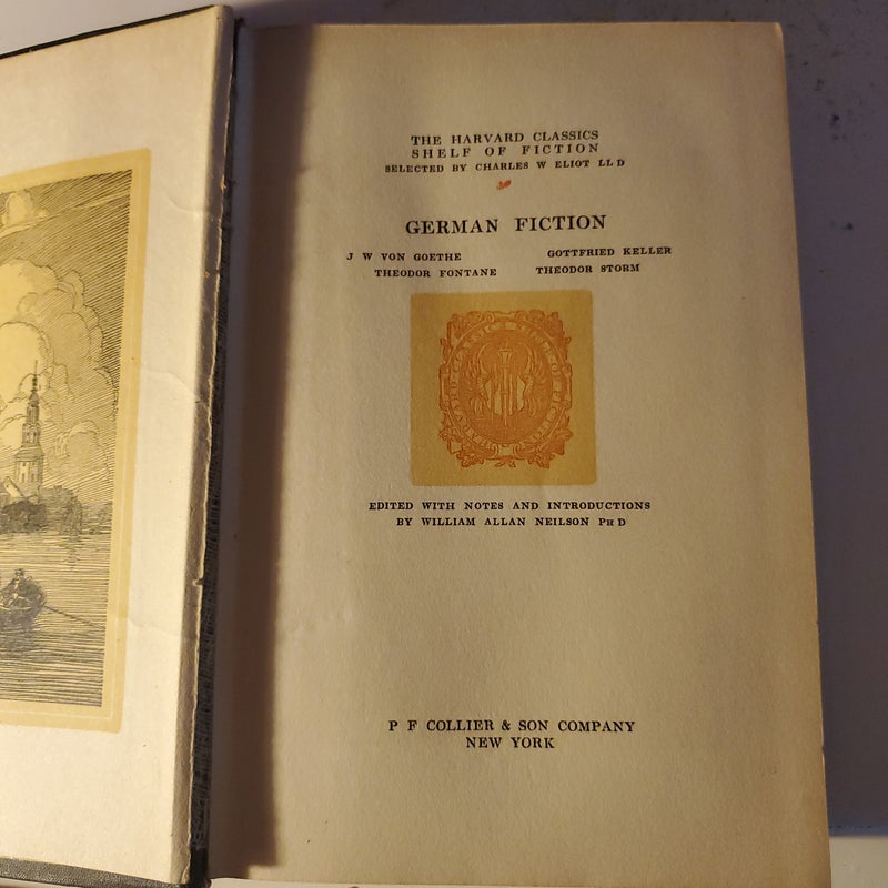 Harvard classics shelf of fiction volume 15 circa 1917