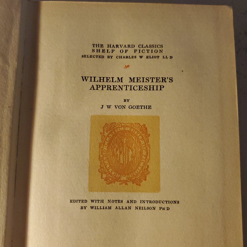 Harvard classics shelf of fiction volume 14 circa 1917
