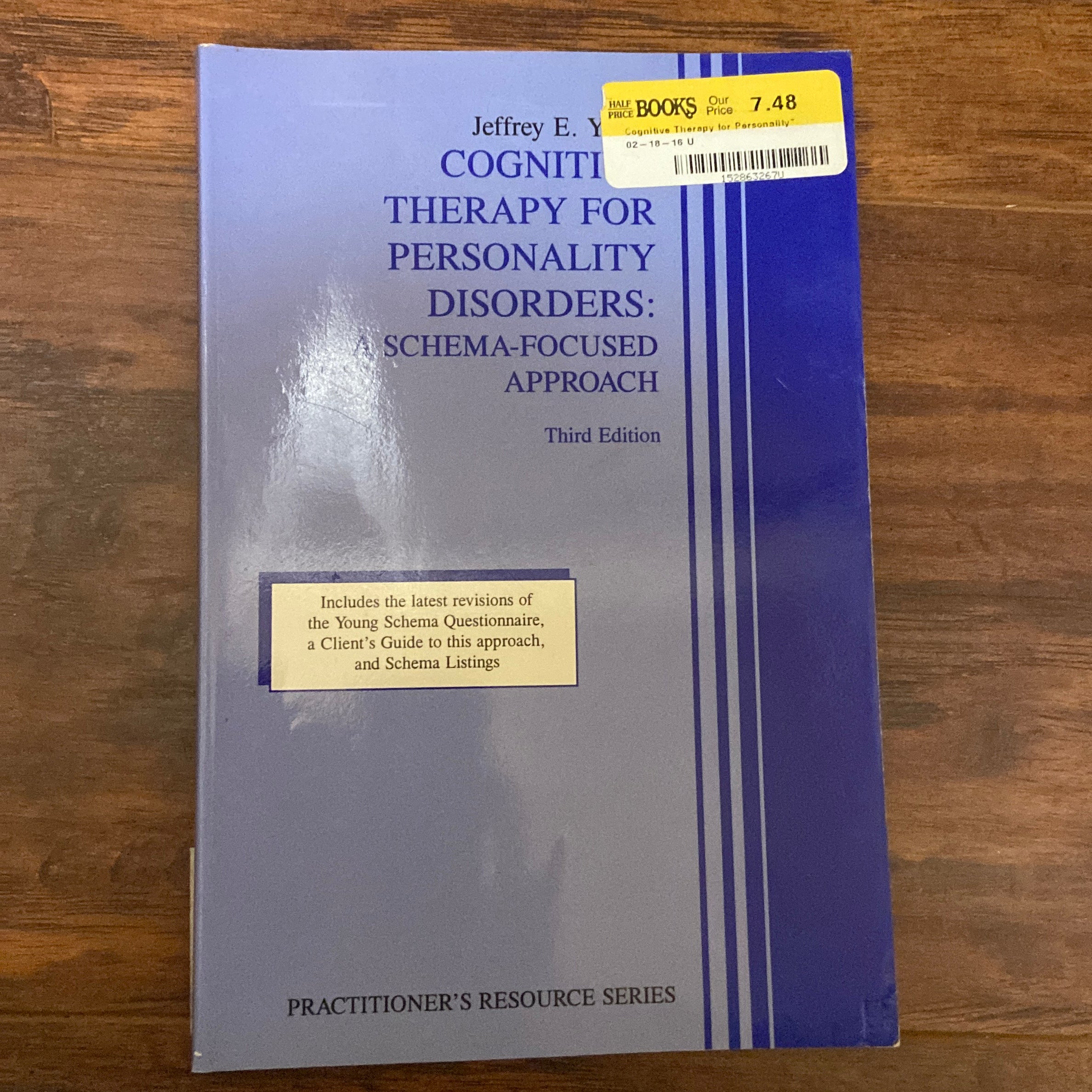 Cognitive Therapy for Personality Disorders