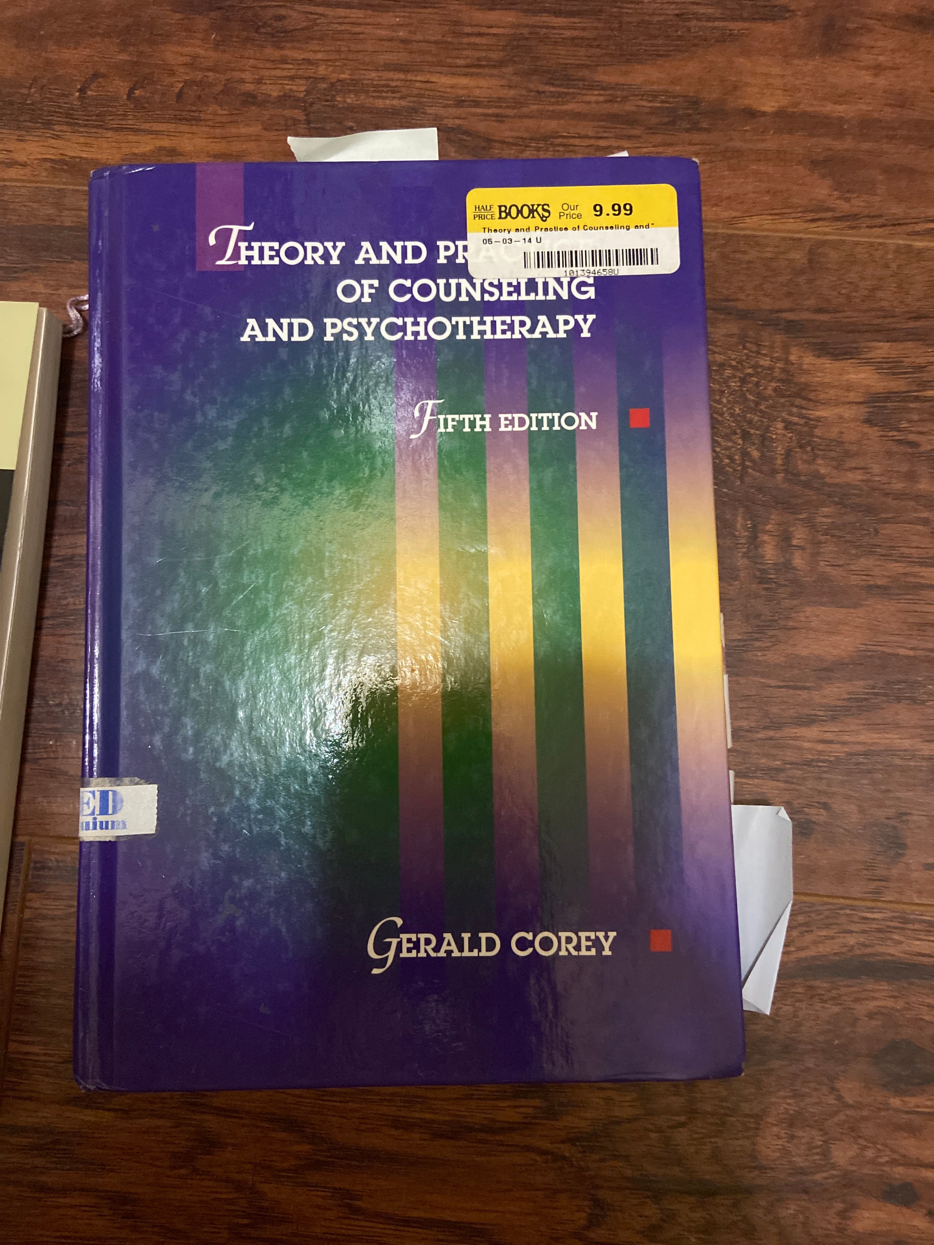 Theory and Practice of Counseling and Psychotherapy