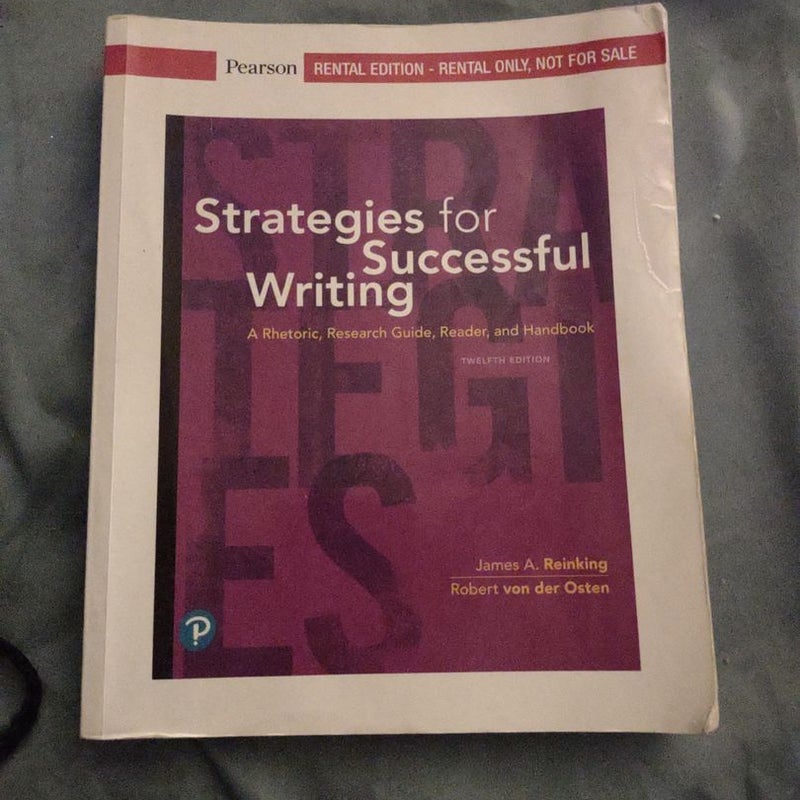 Strategies for Successful Writing