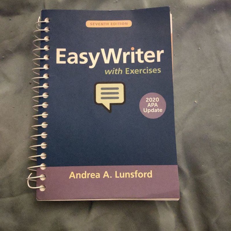 EasyWriter with Exercises, 2020 APA Update