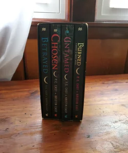 4 book box set of House of Night