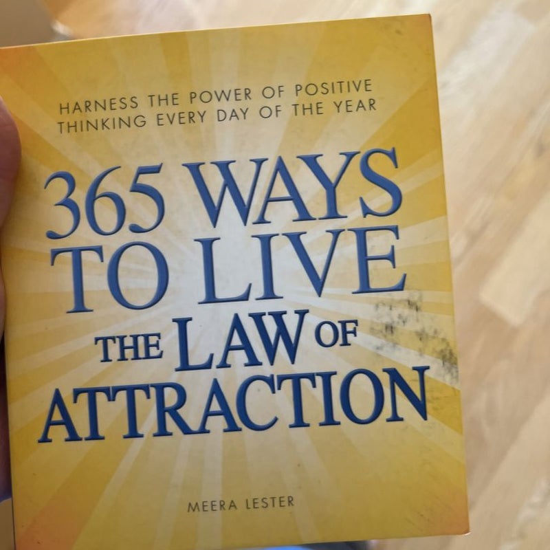 365 Ways to Live the Law of Attraction