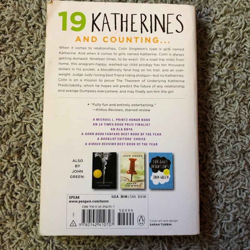 An Abundance of Katherines