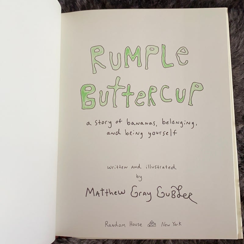 Rumple Buttercup: a Story of Bananas, Belonging, and Being Yourself