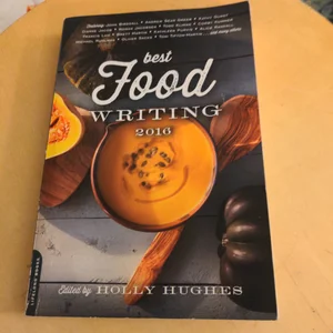 Best Food Writing 2016
