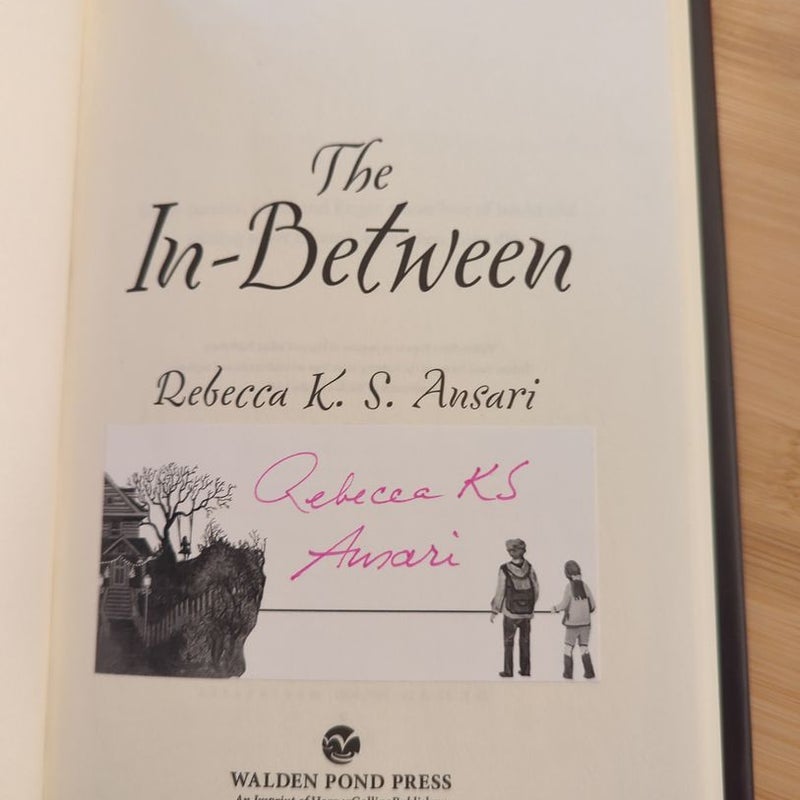The In-Between - Signed bookplate 