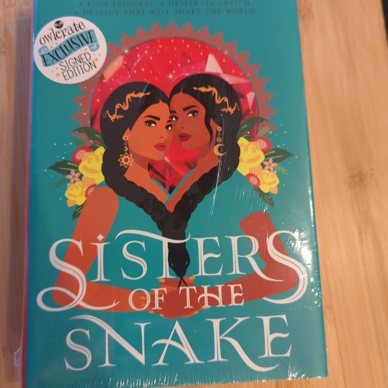 Sisters of the Snake  - Owlcrate - Signed - Special Edition - Unopened 