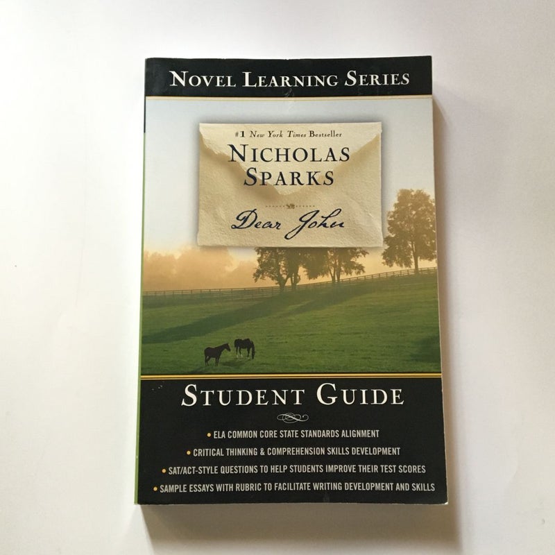 Dear John (Novel Learning Series) Student Guide