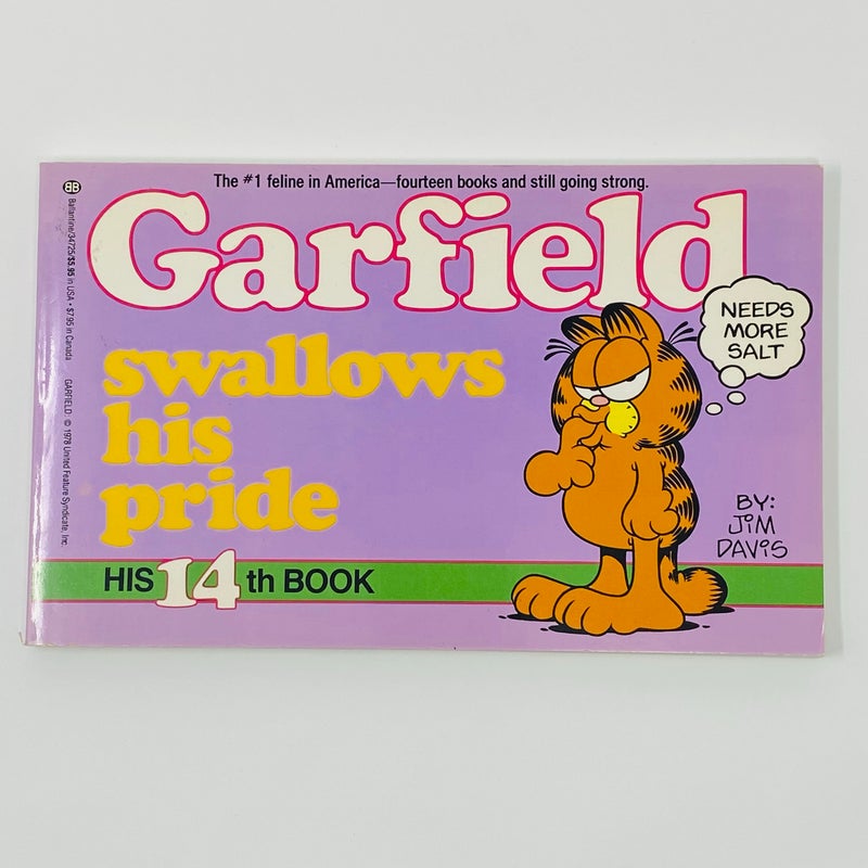 Garfield Swallows His Pride 