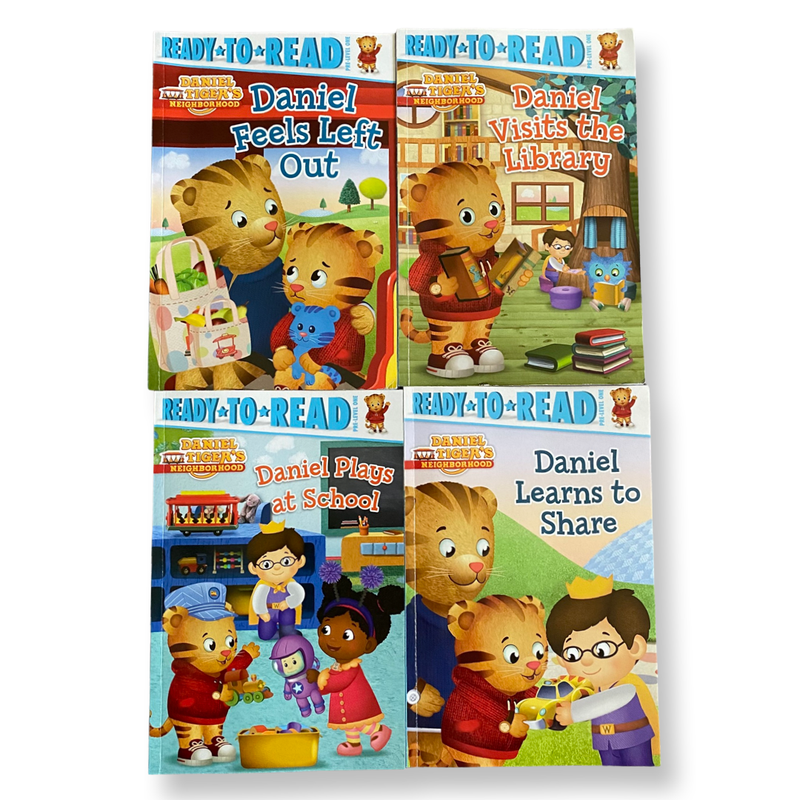 Daniel Tiger’s Neighborhood - 4 Book Bundle 