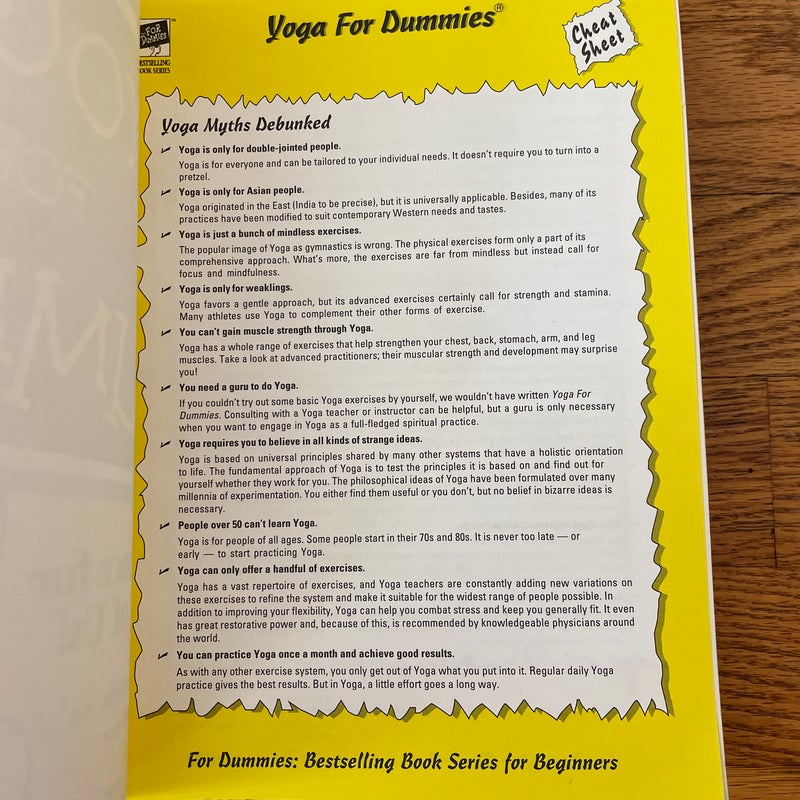 Yoga for Dummies®