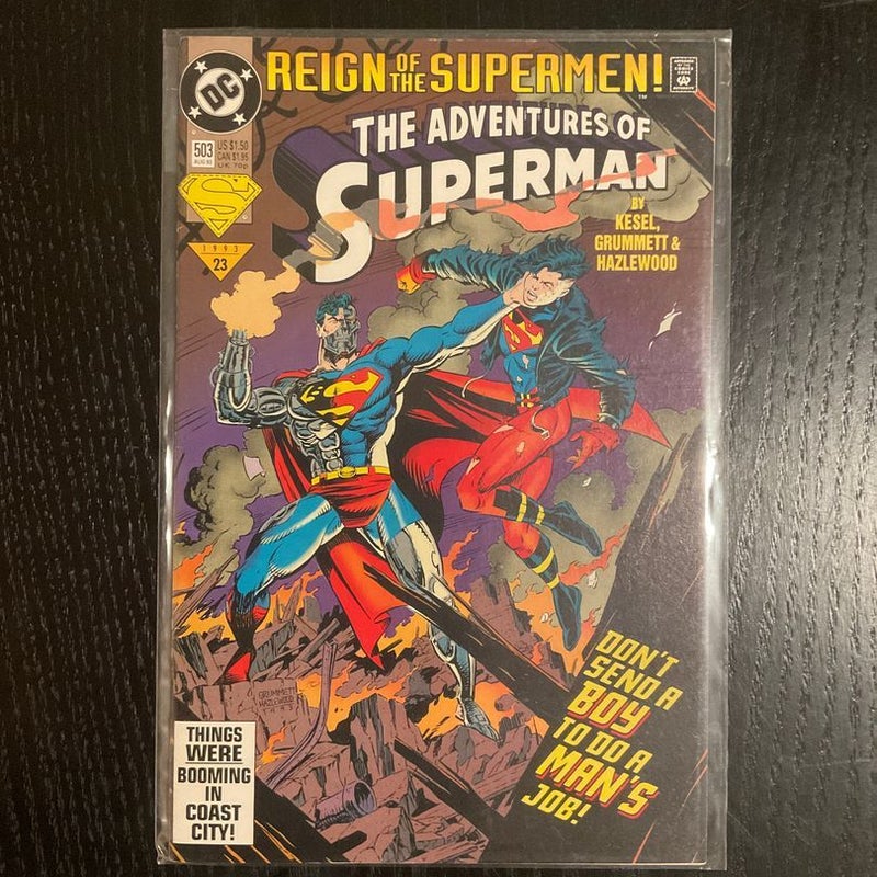 The Adventures of Superman #503 Aug 1993