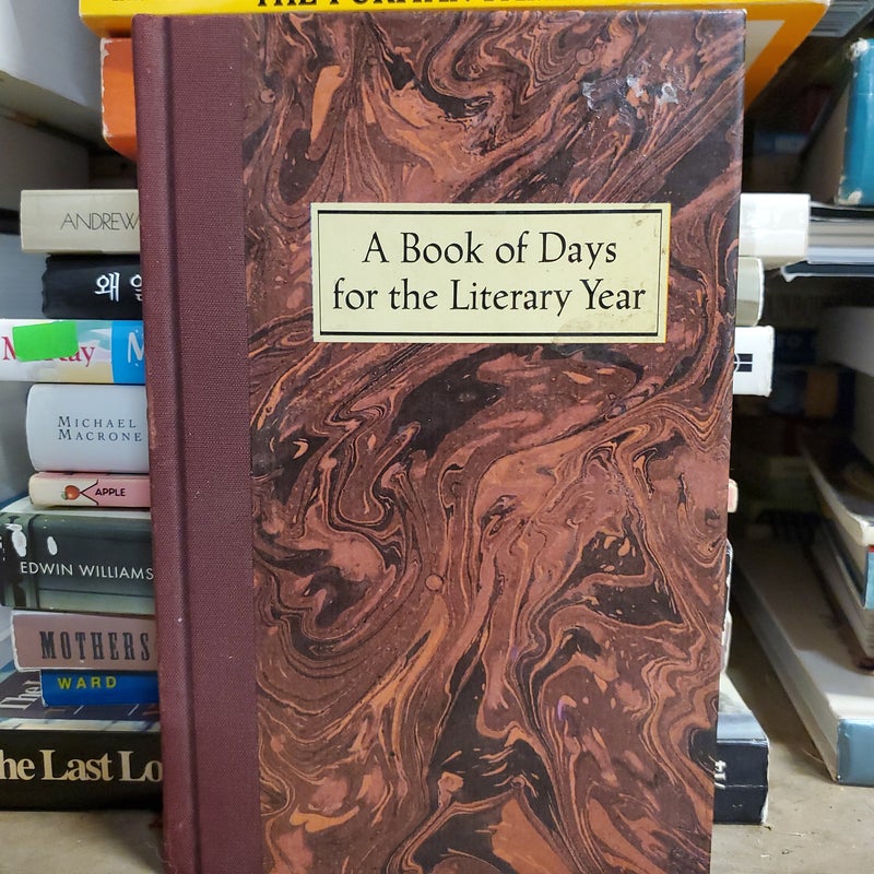 A Book of Days for the Literary Year