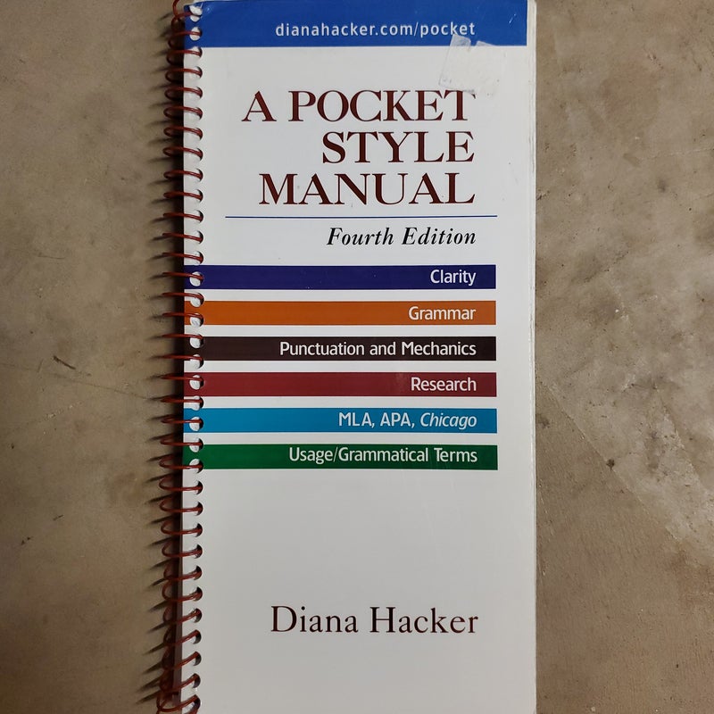 A Pocket-Style Manual
