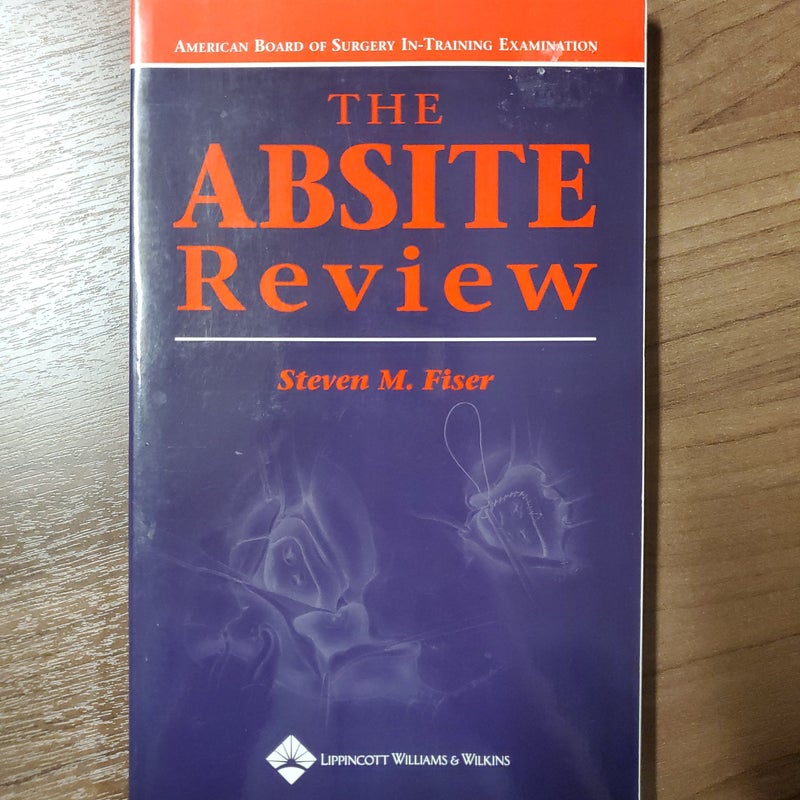 The ABSITE Review by Steven M Fiser Paperback Pangobooks