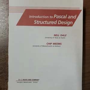 Introduction to Pascal and Structured Design, Turbo Pascal Version