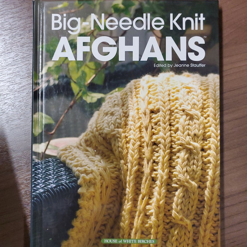 Big-Needle Knit Afghans