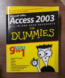 Access 2003 All-in-One Desk Reference for Dummies®