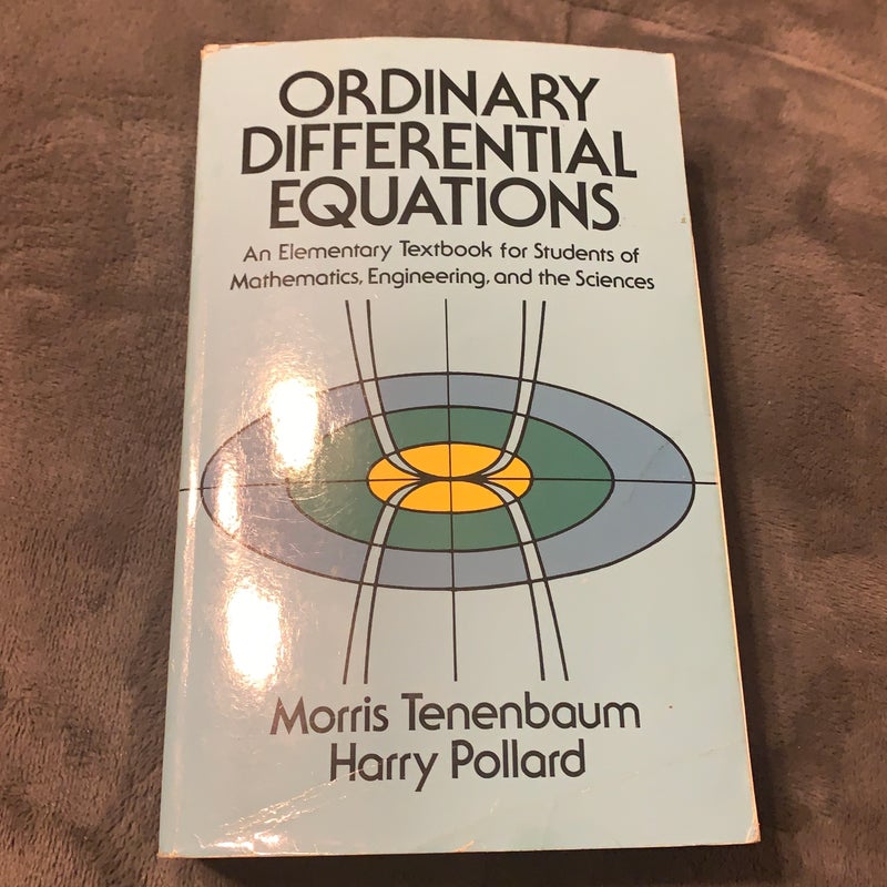 Ordinary Differential Equations