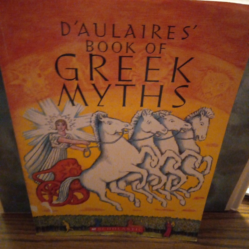 D'aulaires Book of Greek Myths 