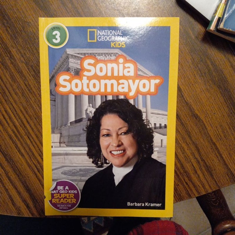 National Geographic Readers: Sonia Sotomayor