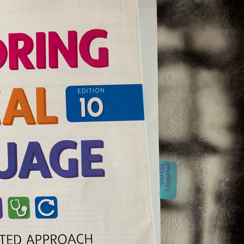 Exploring Medical Language 10th Edition Myrna Lafleur Brooks Mosby