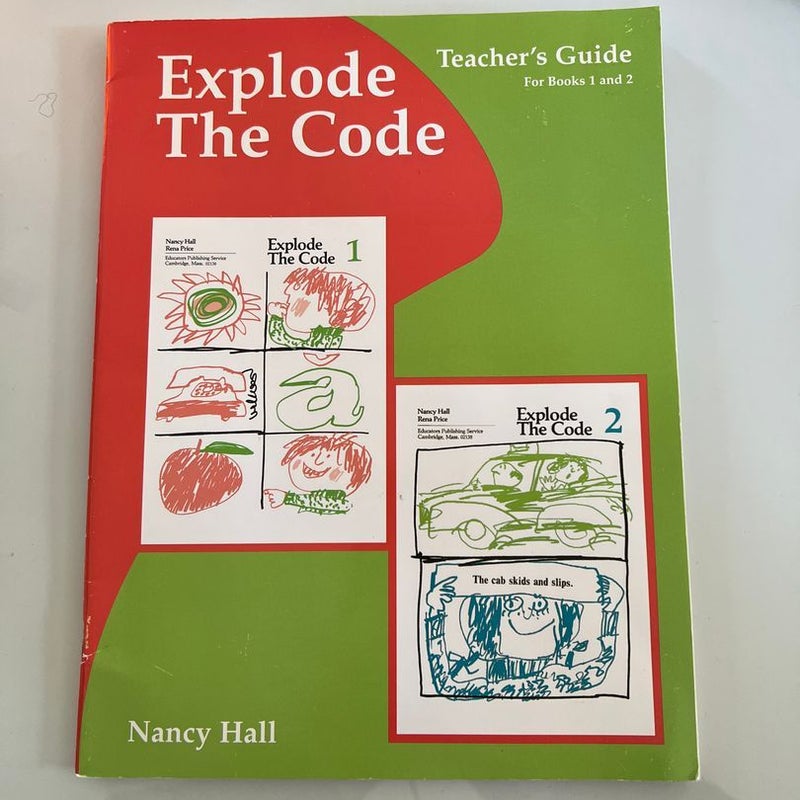 Explode The Code Teacher’s Guide