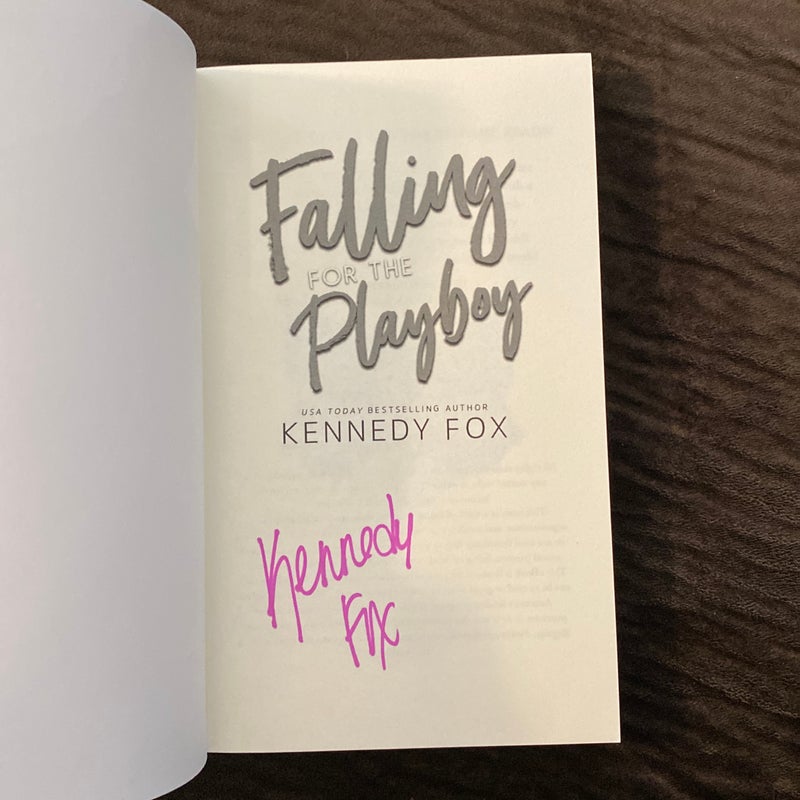 Falling for the Playboy - Signed