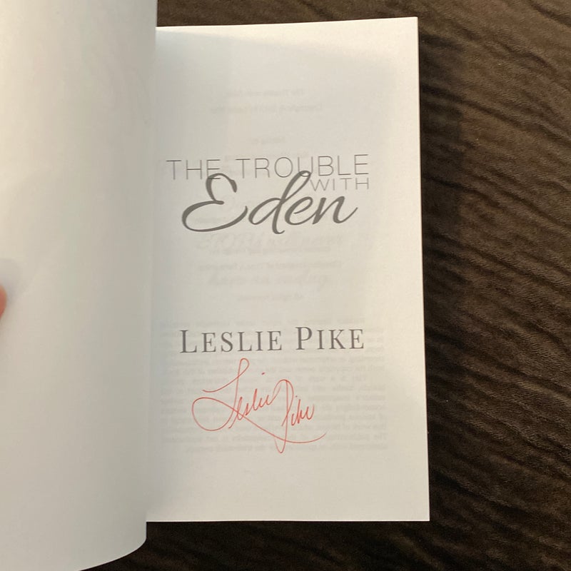 The Trouble with Eden - Signed