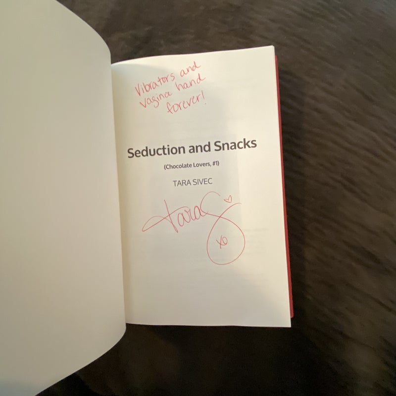 Seductions and Snacks (Signed)