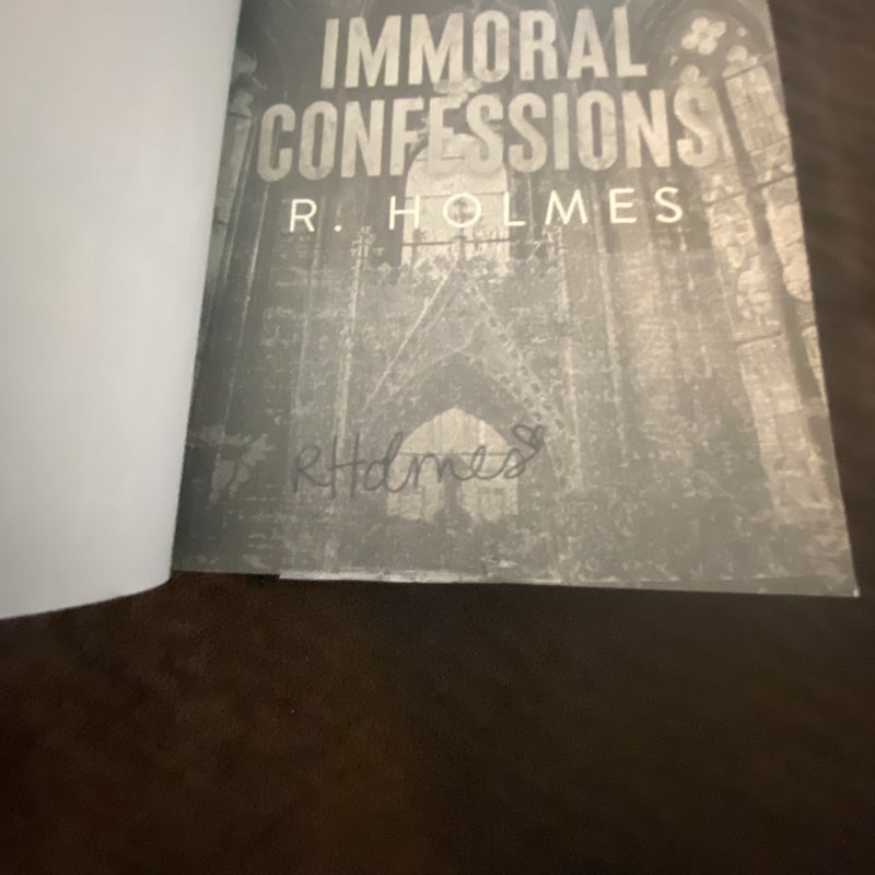 Immoral Confessions (Signed)