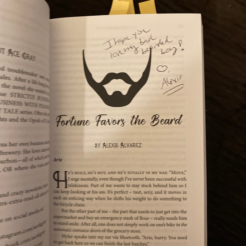 Because Beards (Signed by 5 Authors)