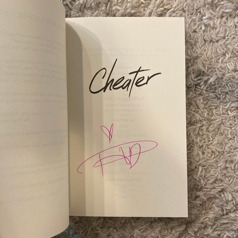 Cheater (Signed)
